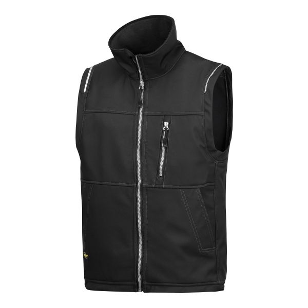 Softshellvest Snickers 4511 svart 3XL